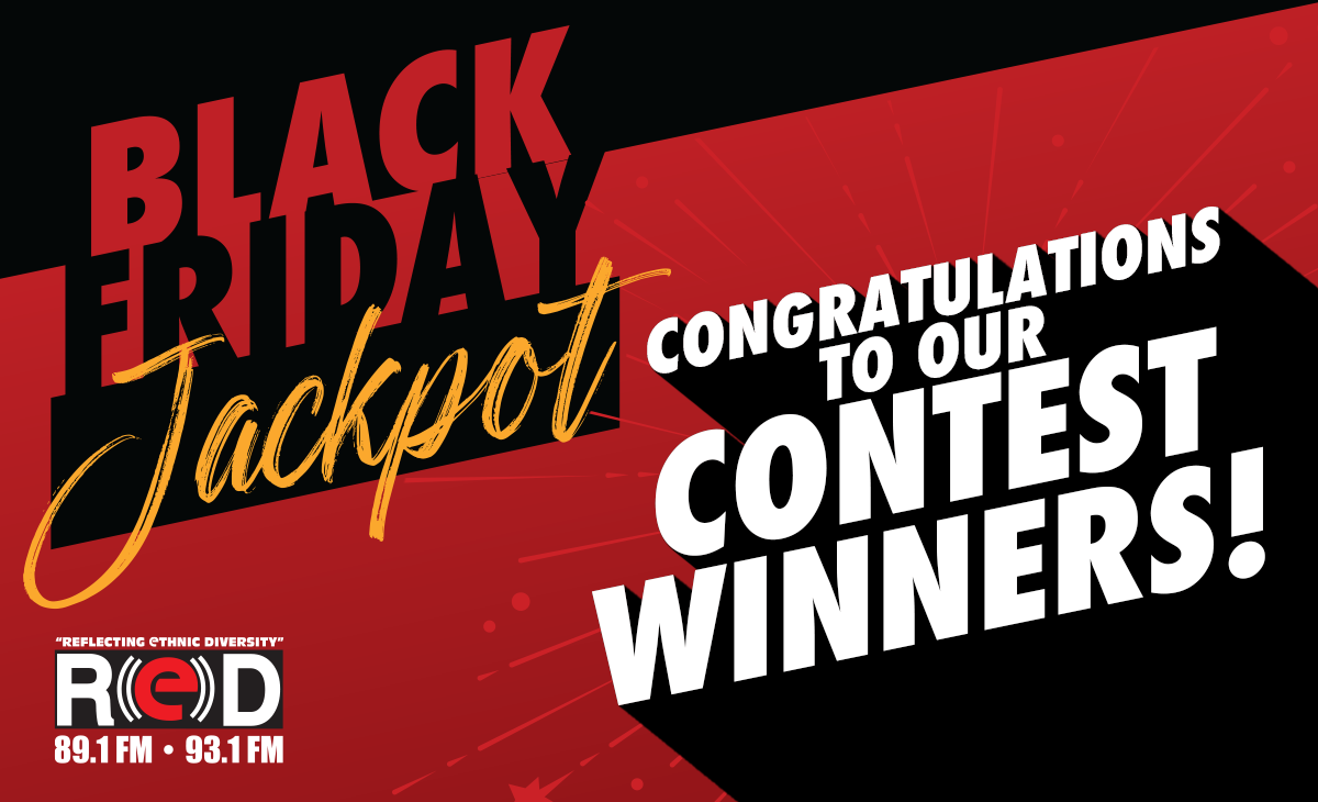 Black Friday Jackpot Contest Winners