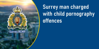 Surrey man charged with child pornography offences