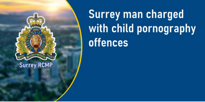 Surrey man charged with child pornography offences