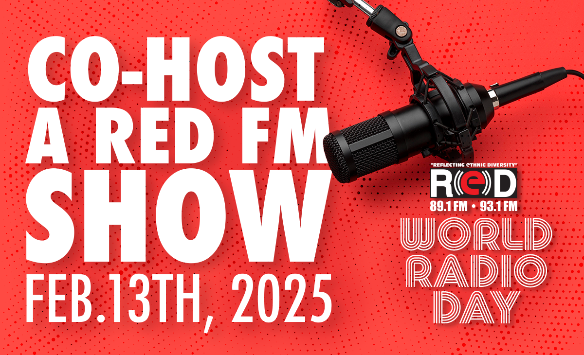 redfm van world radio day 2025