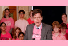 Eby praises Tumbler Ridge students’ bravery at Pink Shirt Day ceremony