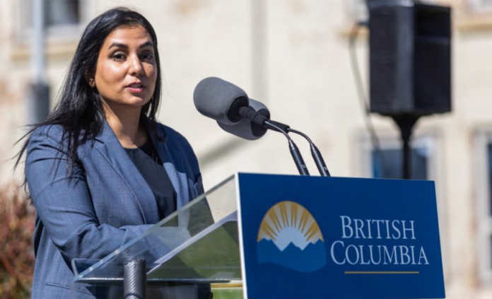 BC Attorney General Nikki Sharma